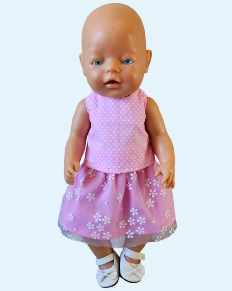 Tule rok met top Roze