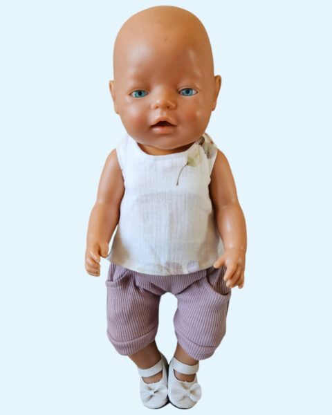 Bobbie short met top bloem