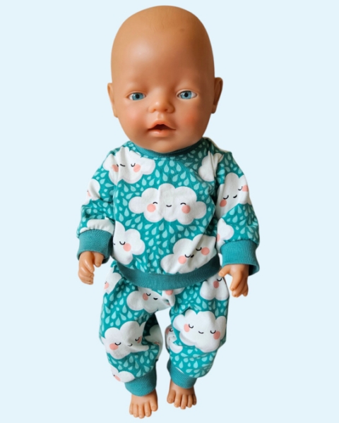 Pyjama Wolk Groen