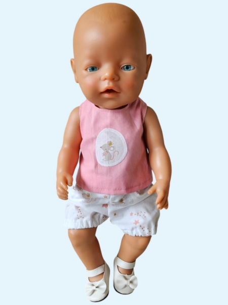 Bobbie short met top muisjes